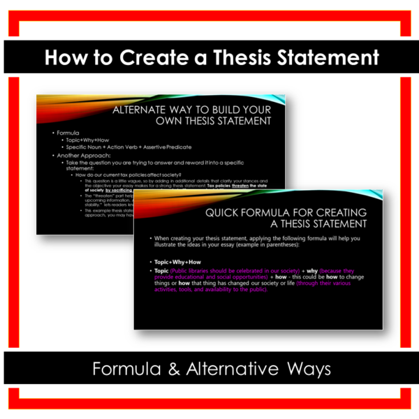 How to Create a Strong Thesis Statement PowerPoint - Image 2