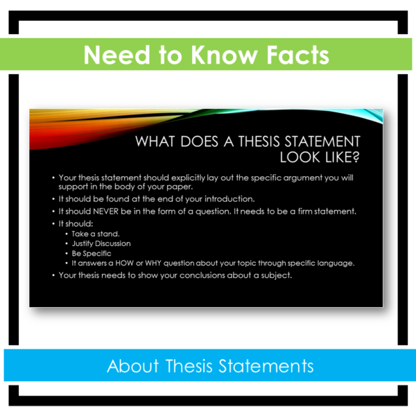 How to Create a Strong Thesis Statement PowerPoint - Image 3