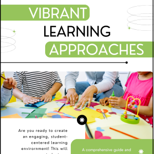 Cover of PDF - "Vibrant Learning Approaches"
